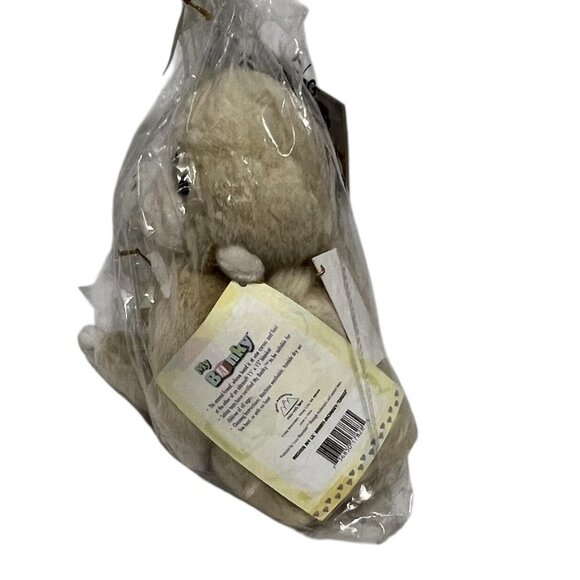 My Banky Blanket Plush Monkey Drew Security Blankie 15" x 15" NWT - Picture 2 of 5